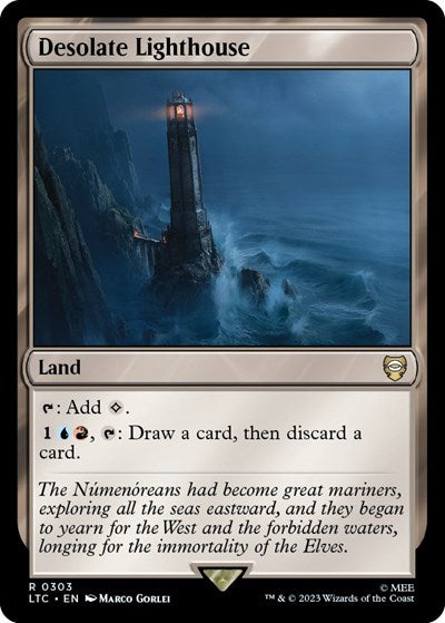 Desolate Lighthouse (Commander: The Lord of the Rings: Tales of Middle-earth) Light Play
