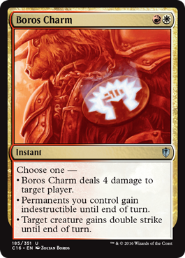 Boros Charm (Commander 2016 Edition) Medium Play