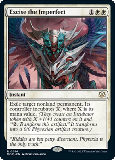 Excise the Imperfect (Commander: March of the Machine) Light Play