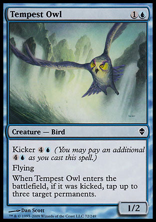 Tempest Owl (Zendikar) Near Mint