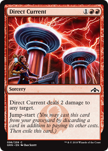 Direct Current (Guilds of Ravnica) Light Play