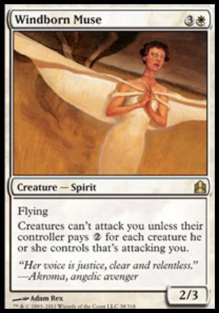 Windborn Muse (Commander) Light Play