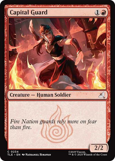 Captain Guard (Avatar: The Last Airbender: Eternal-Legal) Light Play Foil