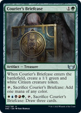 Courier's Briefcase (Streets of New Capenna) Light Play Foil