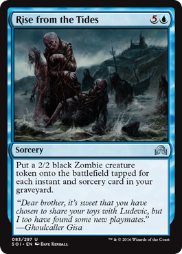 Rise from the Tides (Shadows Over Innistrad) Light Play