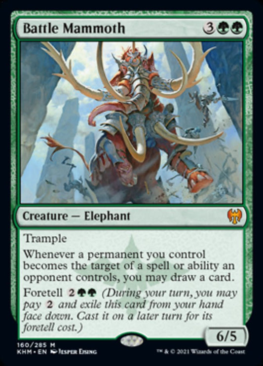 Battle Mammoth (Kaldheim) Light Play