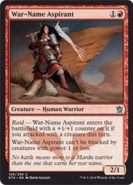 War-Name Aspirant (Khans of Tarkir) Light Play