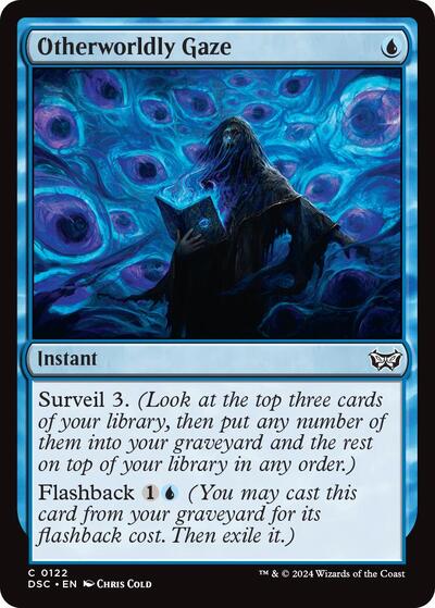 Otherworldly Gaze (Commander: Duskmourn: House of Horror) Light Play