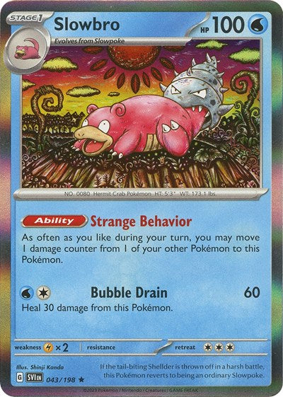 Slowbro (Scarlet and Violet: Base Set) Light Play Reverse Holofoil