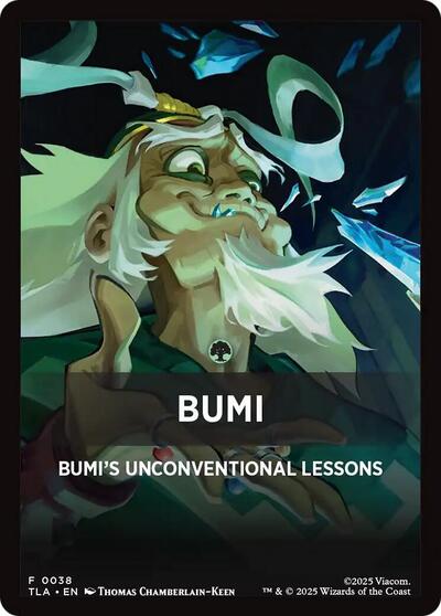 Bumi Theme Card (Avatar: The Last Airbender) Light Play
