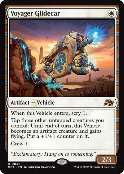 Voyager Glidecar (Aetherdrift) Light Play