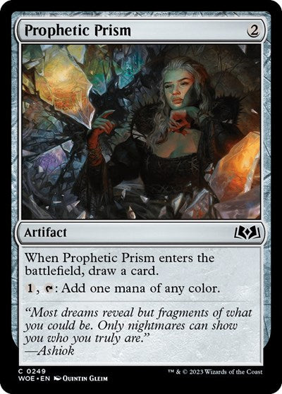 Prophetic Prism (Wilds of Eldraine) Light Play
