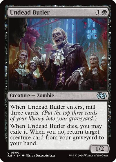Undead Butler (Foundations Jumpstart) Light Play