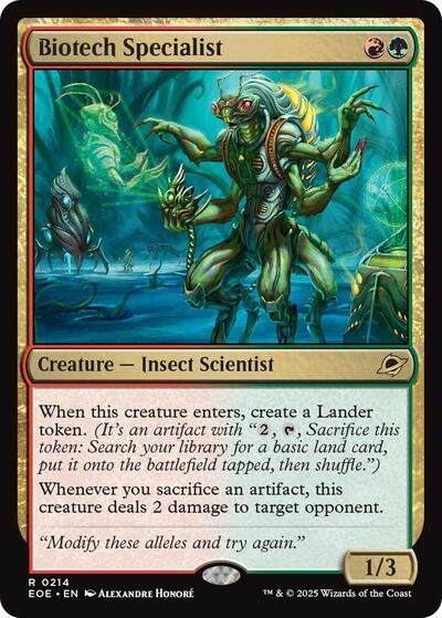 Biotech Specialist (Edge of Eternities) Light Play