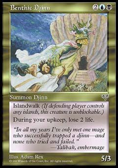 Benthic Djinn (Mirage) Light Play