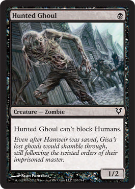 Hunted Ghoul (Avacyn Restored) Light Play