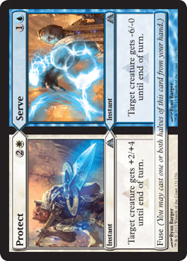 Protect / Serve (Dragon's Maze) Light Play