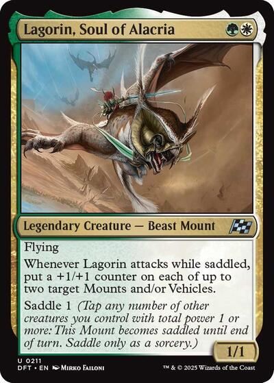 Lagorin, Soul of Alacria (Aetherdrift) Light Play Foil