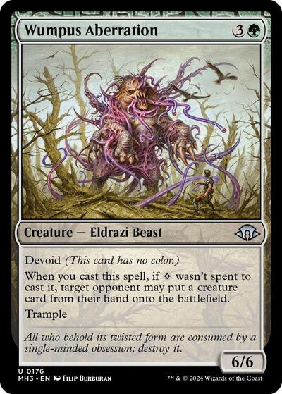 Wumpus Aberration (Modern Horizons 3) Light Play Foil