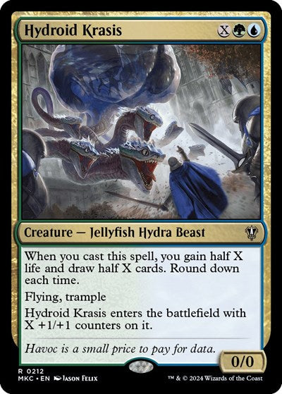 Hydroid Krasis (Commander: Murders at Karlov Manor) Light Play