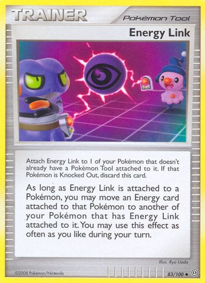 Energy Link (Stormfront) Medium Play Reverse Holofoil