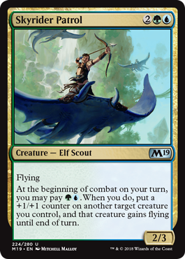 Skyrider Patrol (Magic 2019 Core Set) Light Play
