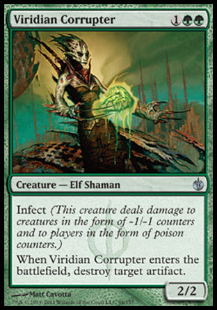 Viridian Corrupter (Mirrodin Besieged) Light Play