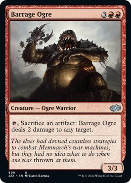 Barrage Ogre (Jumpstart 2022) Light Play