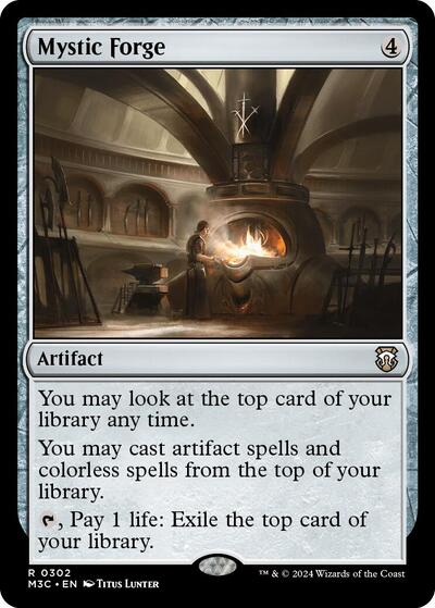 Mystic Forge (Commander: Modern Horizons 3) Light Play