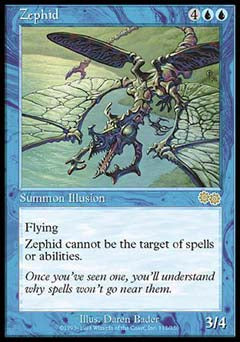 Zephid (Urza's Saga) Damaged / Poor