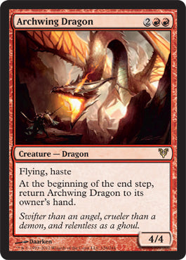Archwing Dragon (Avacyn Restored) Heavy Play