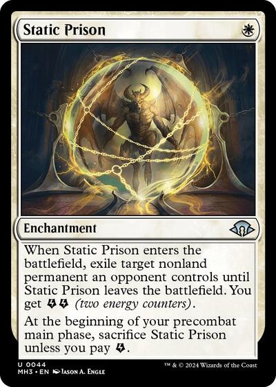 Static Prison (Modern Horizons 3) Light Play Foil