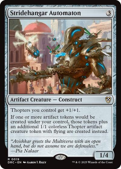 Stridehangar Automaton (Commander: Aetherdrift) Light Play