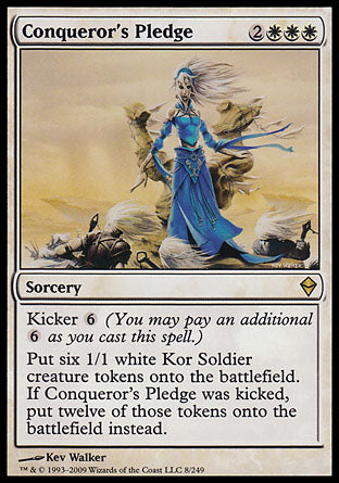 Conqueror's Pledge (Zendikar) Medium Play
