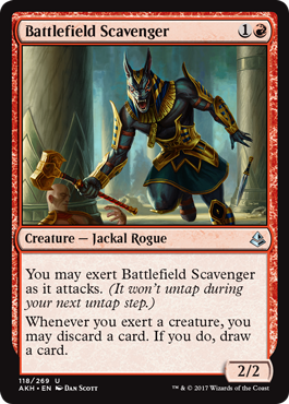 Battlefield Scavenger (Amonkhet) Light Play