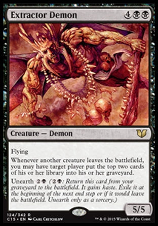 Extractor Demon (Commander 2015) Light Play
