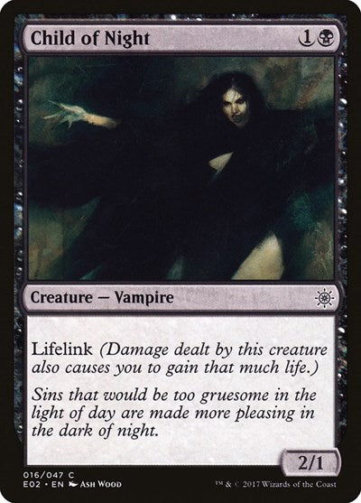 Child of Night (Explorers of Ixalan) Light Play