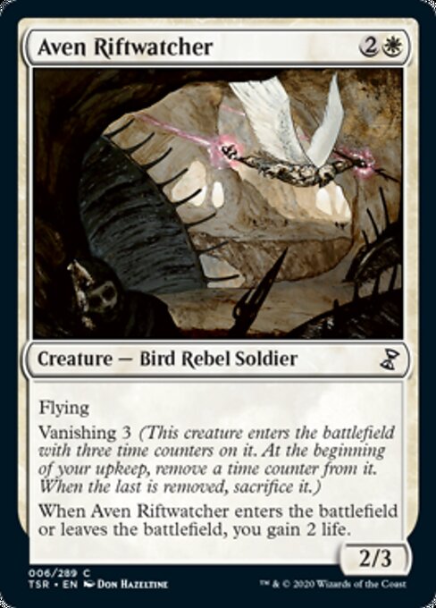 Aven Riftwatcher (Time Spiral Remastered) Light Play