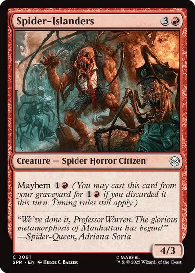 Spider-Islanders (Marvel's Spider-Man) Light Play Foil
