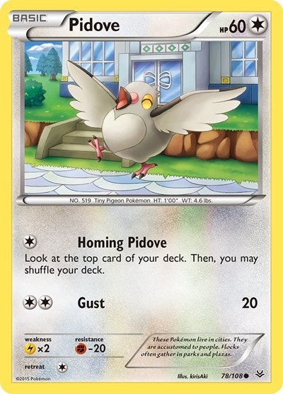 Pidove (XY Roaring Skies) Medium Play