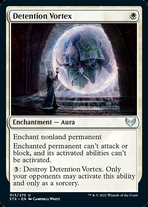 Detention Vortex (Strixhaven) Light Play