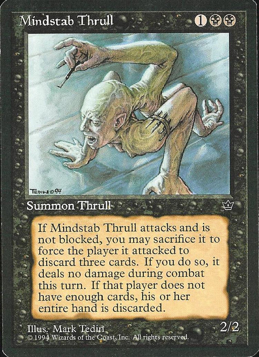Mindstab Thrull (Tedin) (Fallen Empires) Light Play