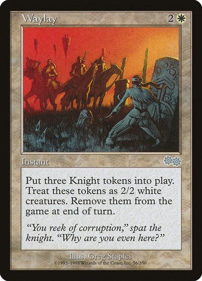 Waylay (Urza's Saga) Light Play