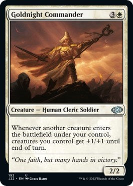 Goldnight Commander (Jumpstart 2022) Light Play