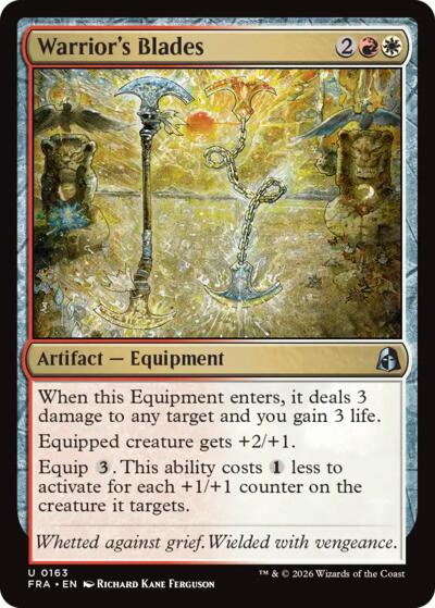 Warrior's Blades (Reality Fracture) Light Play