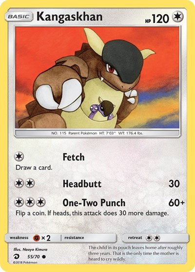 Kangaskhan (Dragon Majesty) Light Play