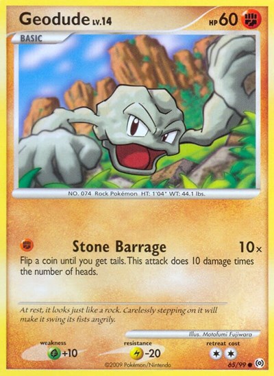 Geodude (Arceus) Heavy Play