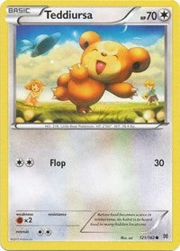 Teddiursa (XY - BREAKthrough) Medium Play