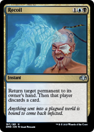 Recoil (Dominaria Remastered) Light Play