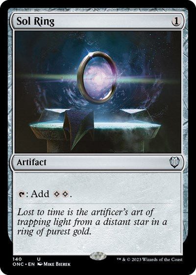 Sol Ring (Commander: Phyrexia: All Will Be One) Light Play
